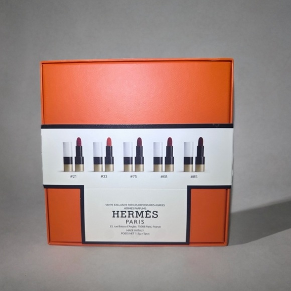 Hermes Other - Hermes 5 x 1.5g Pack Shades Lipstick Limited Edition NIB